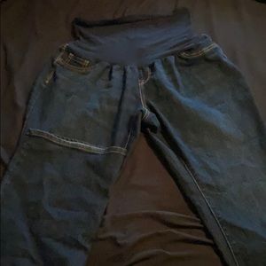 Maternity bootcut jeans